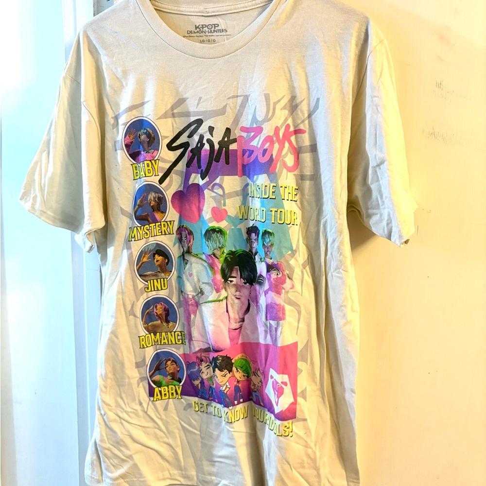 K-Pop Demon Hunters Saja Boys t-shirt